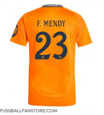 Real Madrid Ferland Mendy #23 Replik Auswärtstrikot 2024-25 Kurzarm